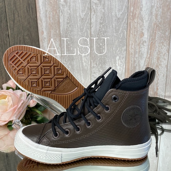 Converse Ctas 2 Boot Hi Dark Chocolate Lunarlon W - Picture 7 of 8